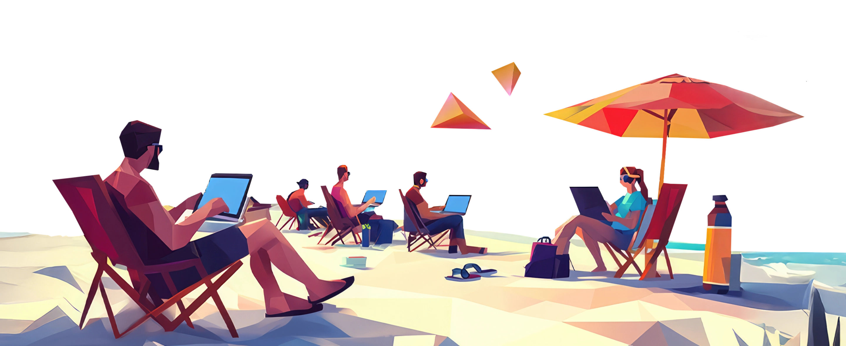 end beach