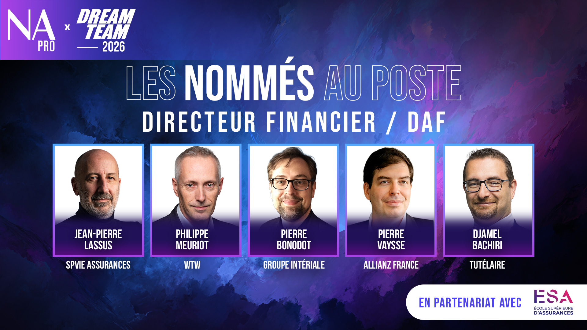 Nommés Dream Team 2026