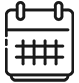 icone calendrier