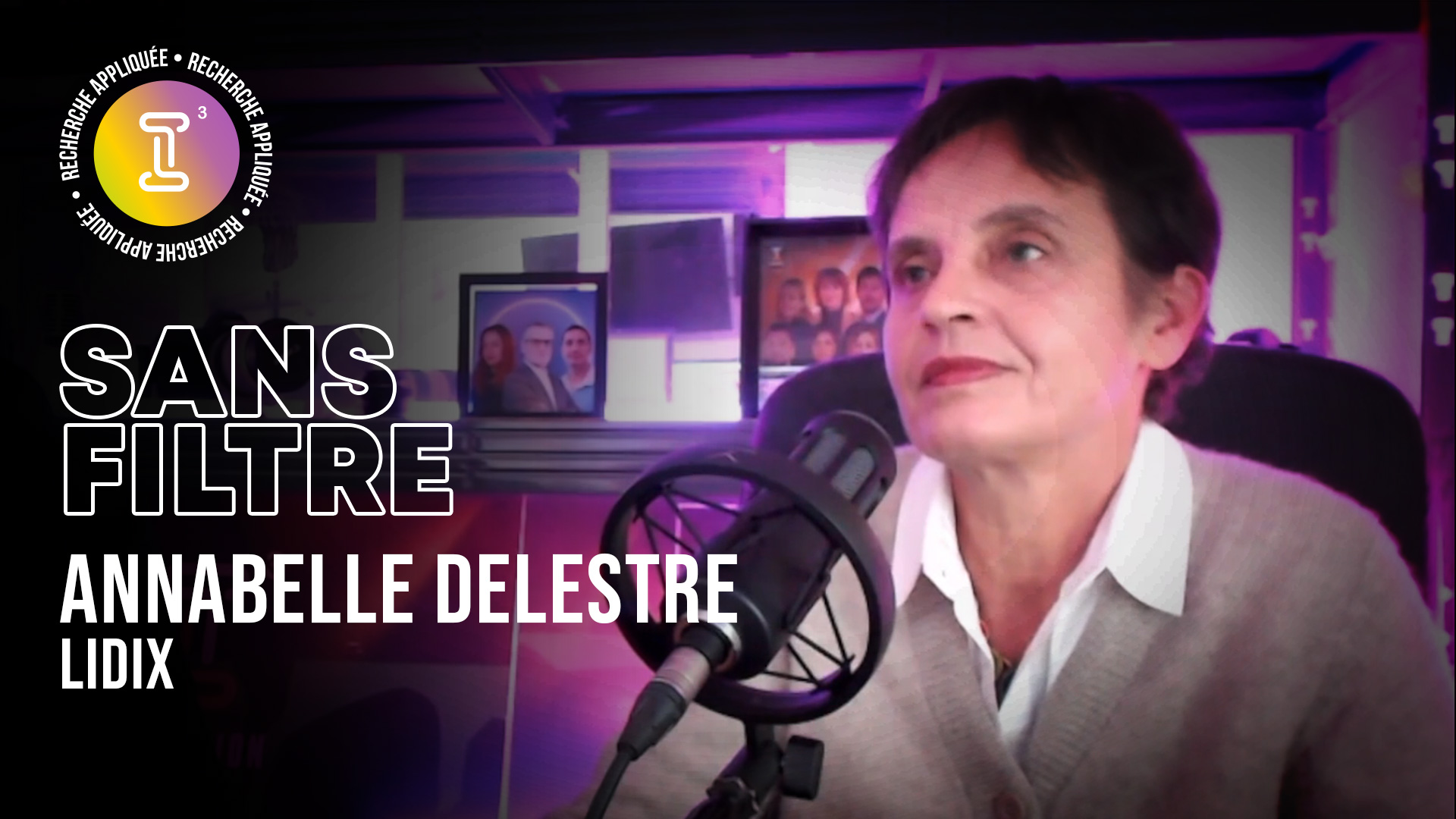 Visuel i3 Investissement - "Sans filtre" avec Annabelle Delestre, Lidix