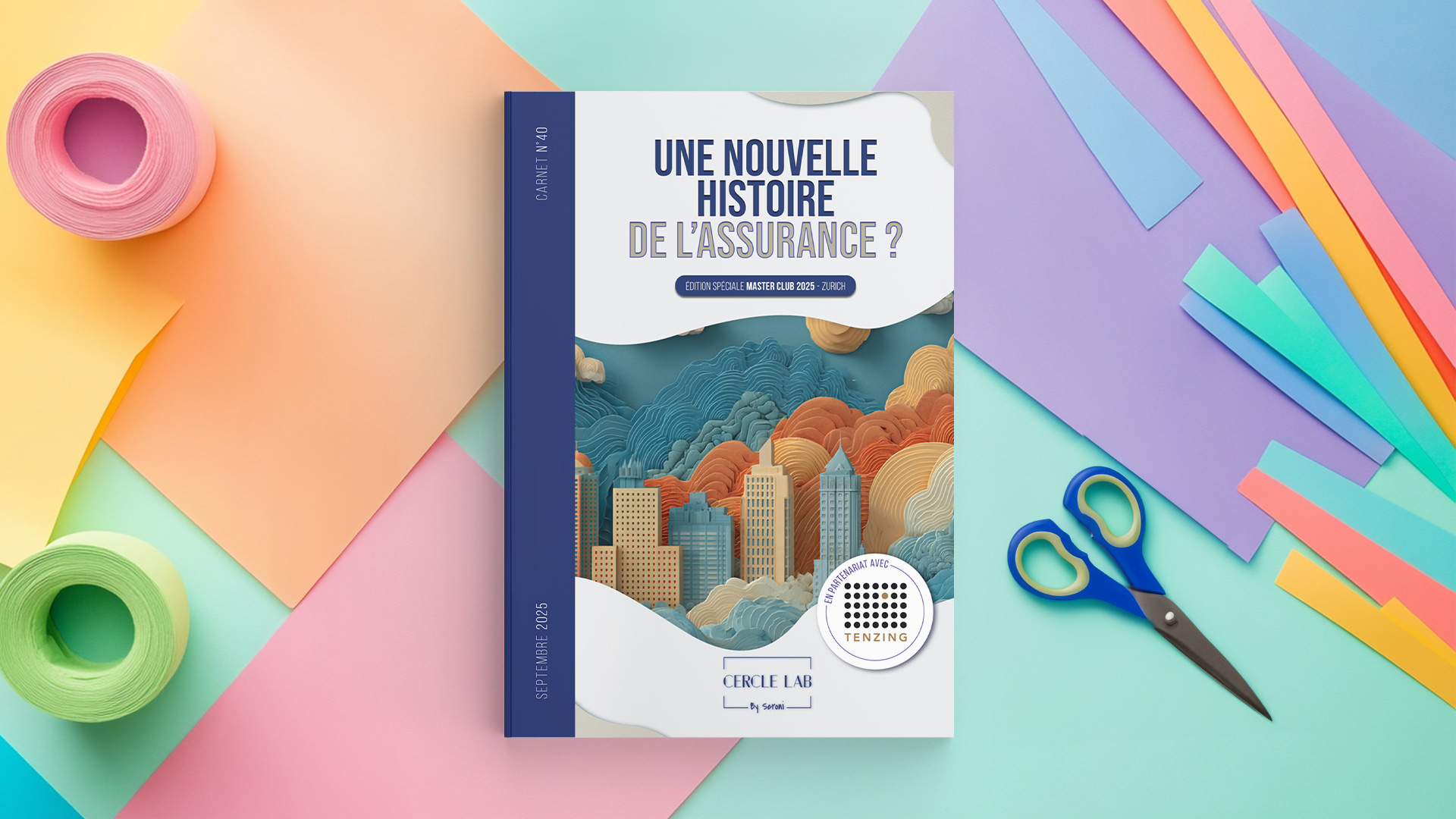 Visuel Carnet du Cercle LAB #40 – Une nouvelle histoire de l'assurance ?