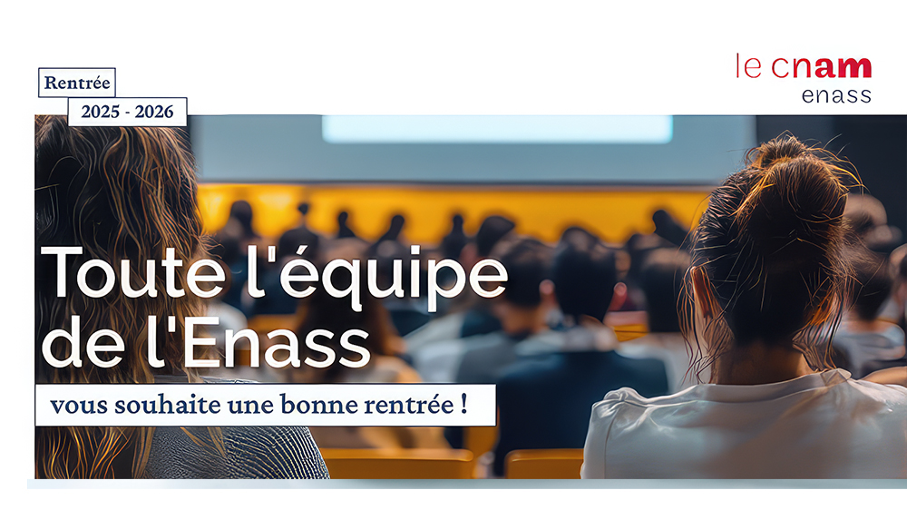 Visuel Rentrée 2025 à l'Enass : tout ce qu'il faut savoir sur cette année !