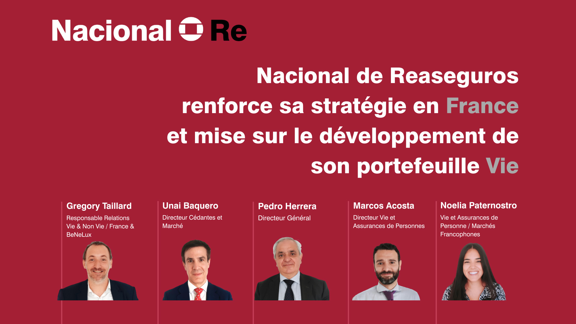 Image de Nacional de Reaseguros renforce sa stratégie en France