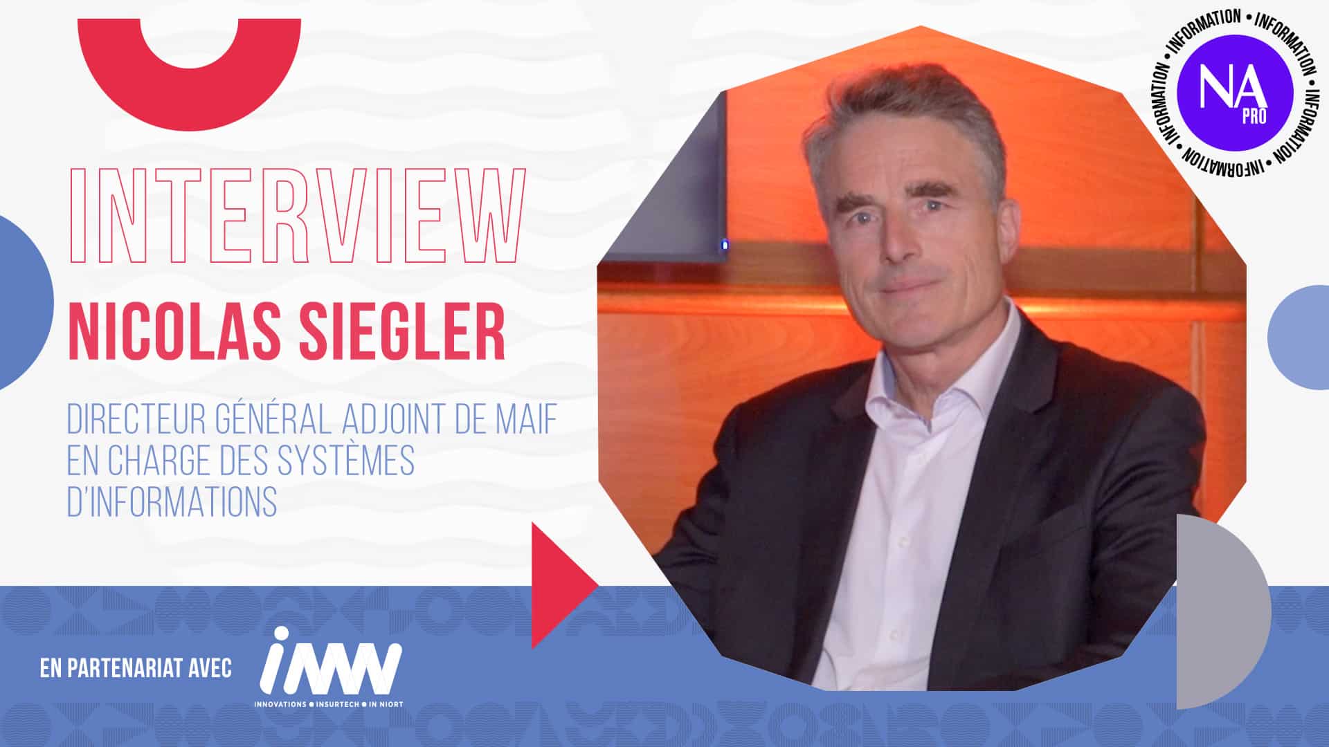 Visuel Nicolas Siegler (Maif) : "Notre data interne nous sert pour de l'IA algorithmique"