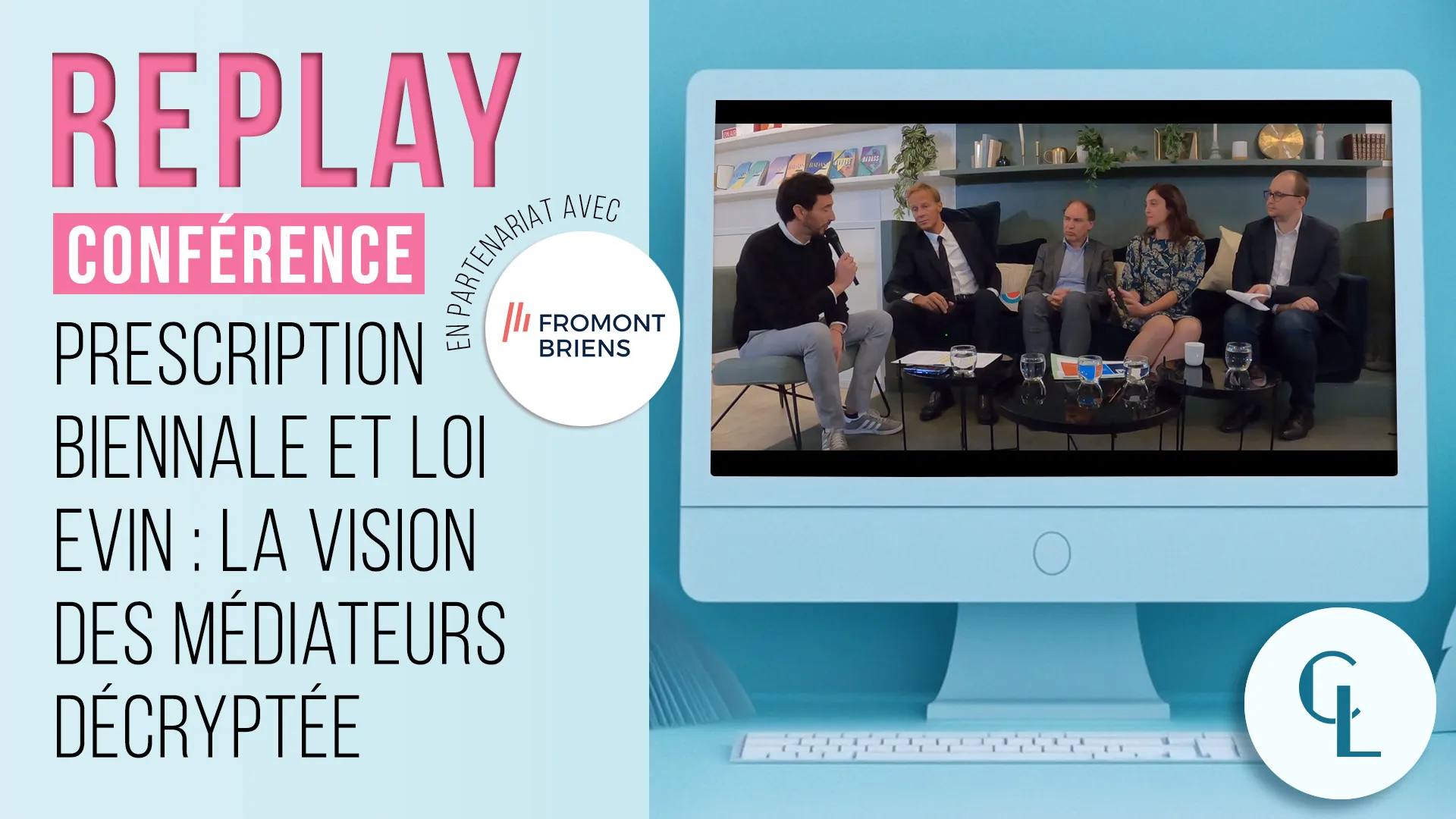 Replay - Conférence : Prescription biennale et loi Évin vues par les médiateurs