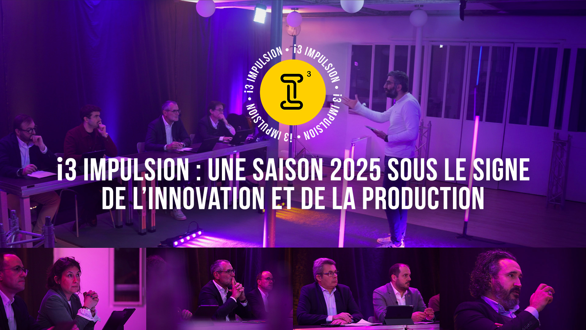 Visuel i3 impulsion : une saison 2025 sous le signe de l’innovation et de la production