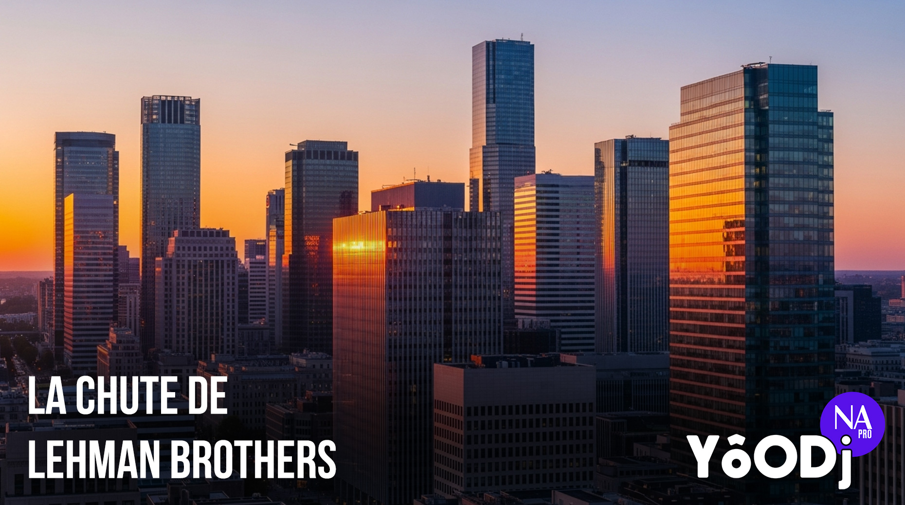 Visuel YôODj (S1 - EP3) : La chute de Lehman Brothers