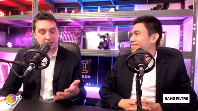 Visuel GIF i3 Investissement - "Sans filtre" avec Théo Pham, Rizlum