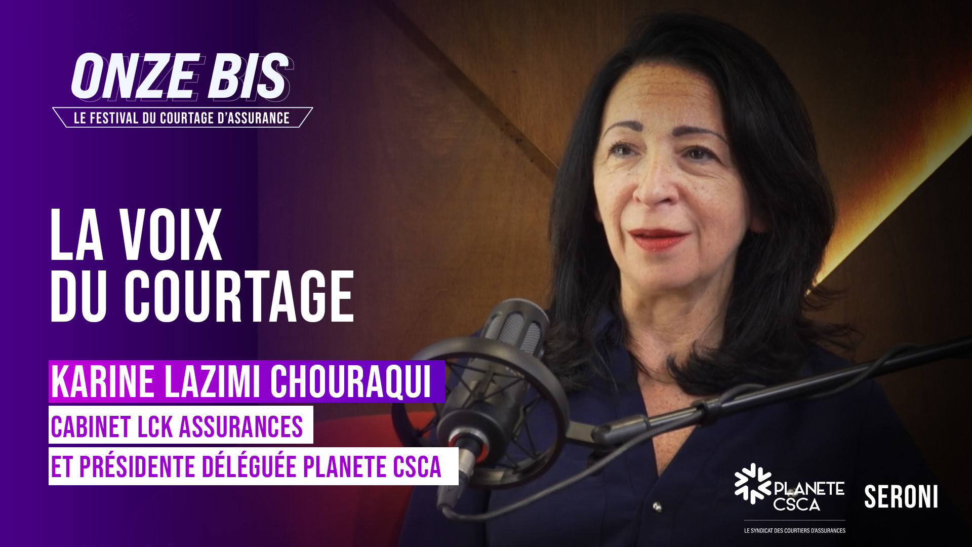 La Voix du courtage – Karine Lazimi Chouraqui, LCK Assurances et PLANETE CSCA
