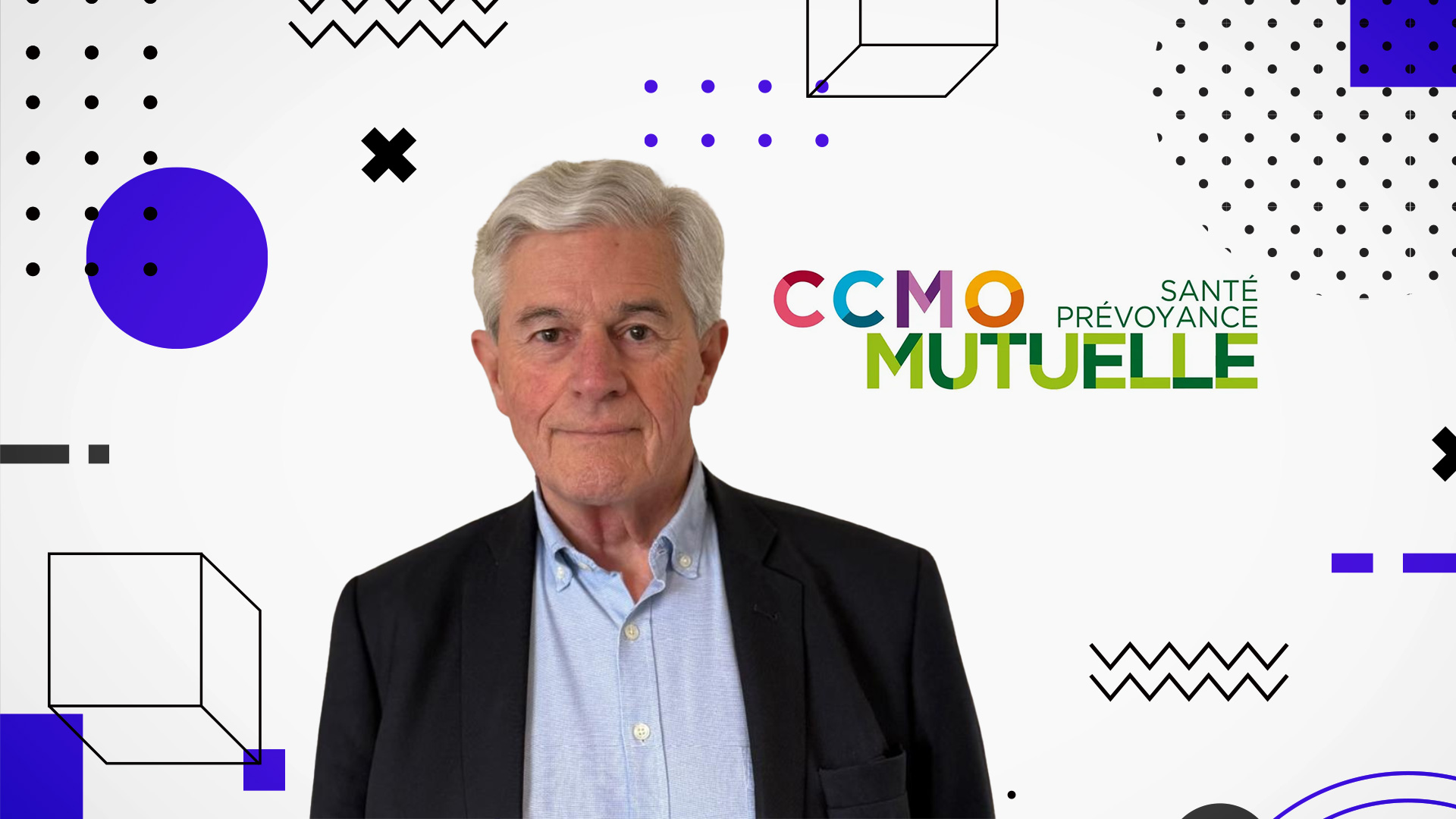 Visuel Nomination : François de Labarthe élu président de CCMO Mutuelle