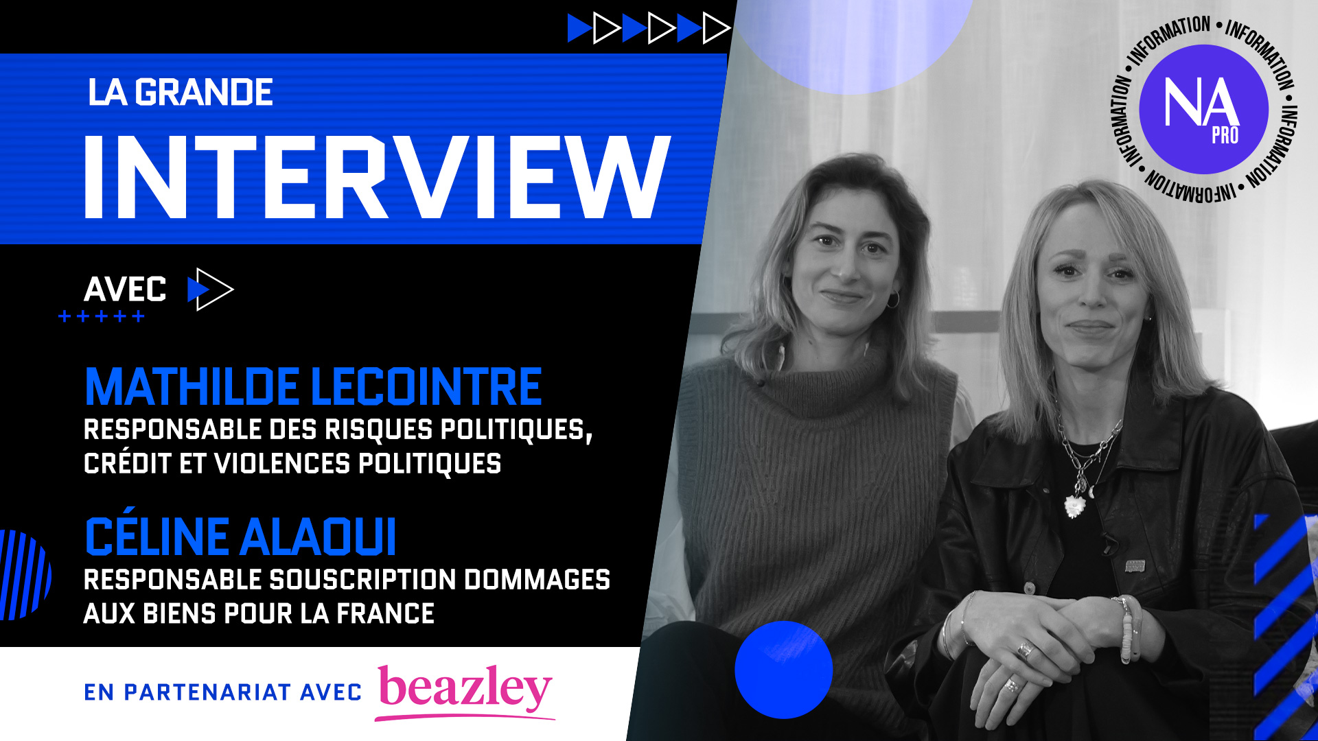 La Grande Interview : Mathilde Lecointre et Céline Alaoui face à la rédaction
