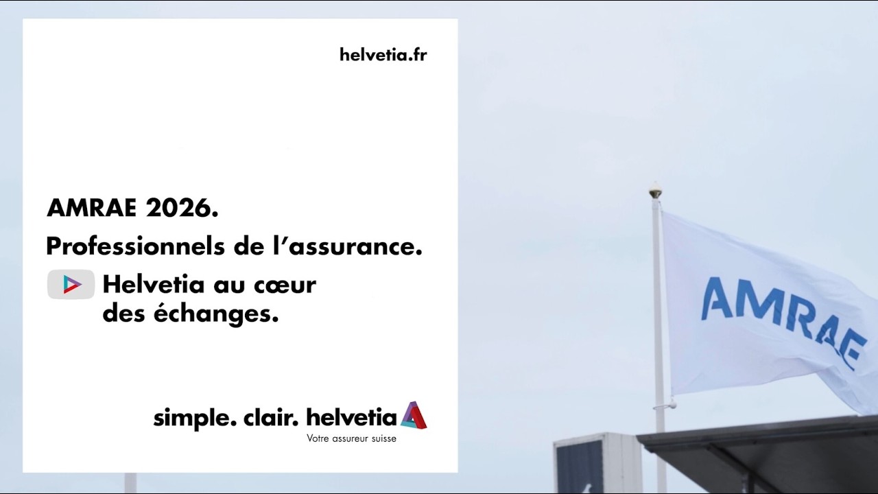 Visuel Helvetia à l'AMRAE 2026 : engagement, échanges et proximité