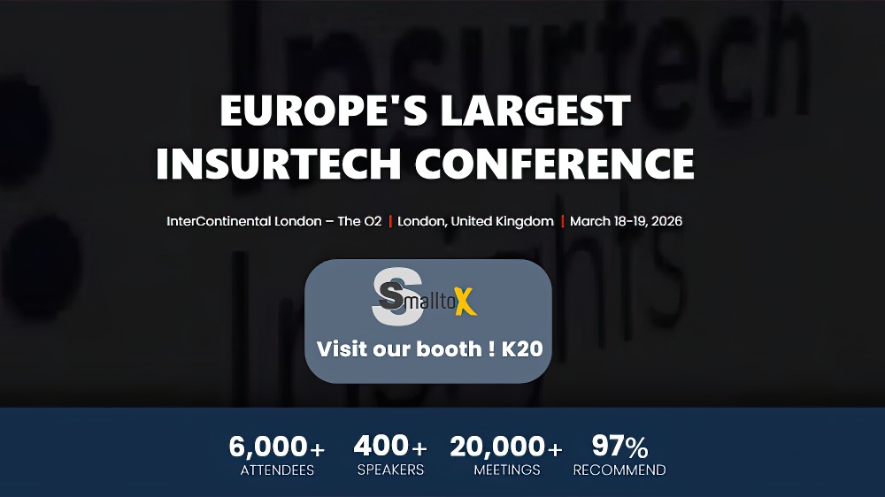 Visuel Smalltox de retour à Insurtech Insight 2026