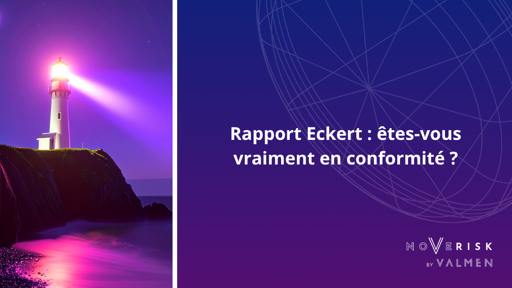Visuel Rapport Eckert : êtes-vous vraiment en conformité ?