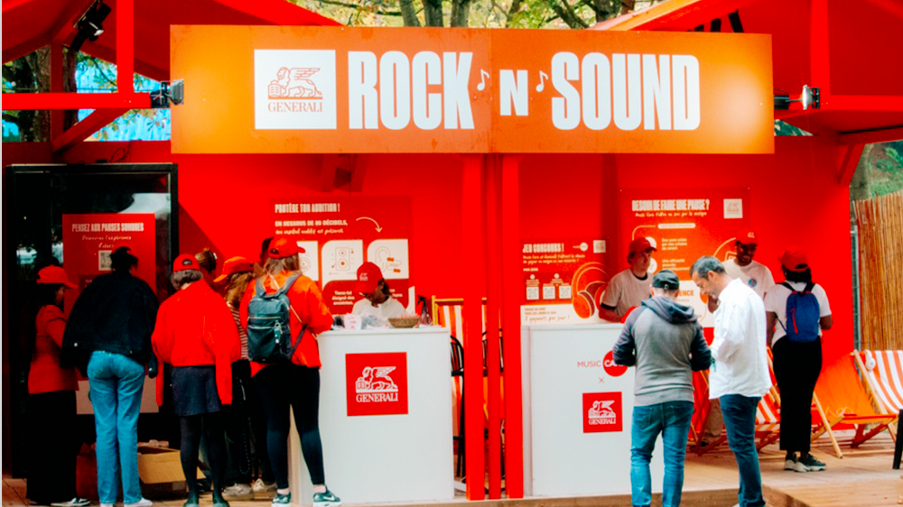 Visuel Generali déploie la prévention au coeur des festivals, avec We Love Green et Rock en Seine.