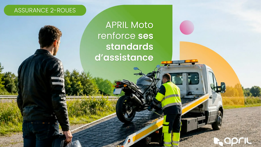 APRIL Moto renforce ses standards d’assistance pour répondre aux nouveaux besoins des assurés