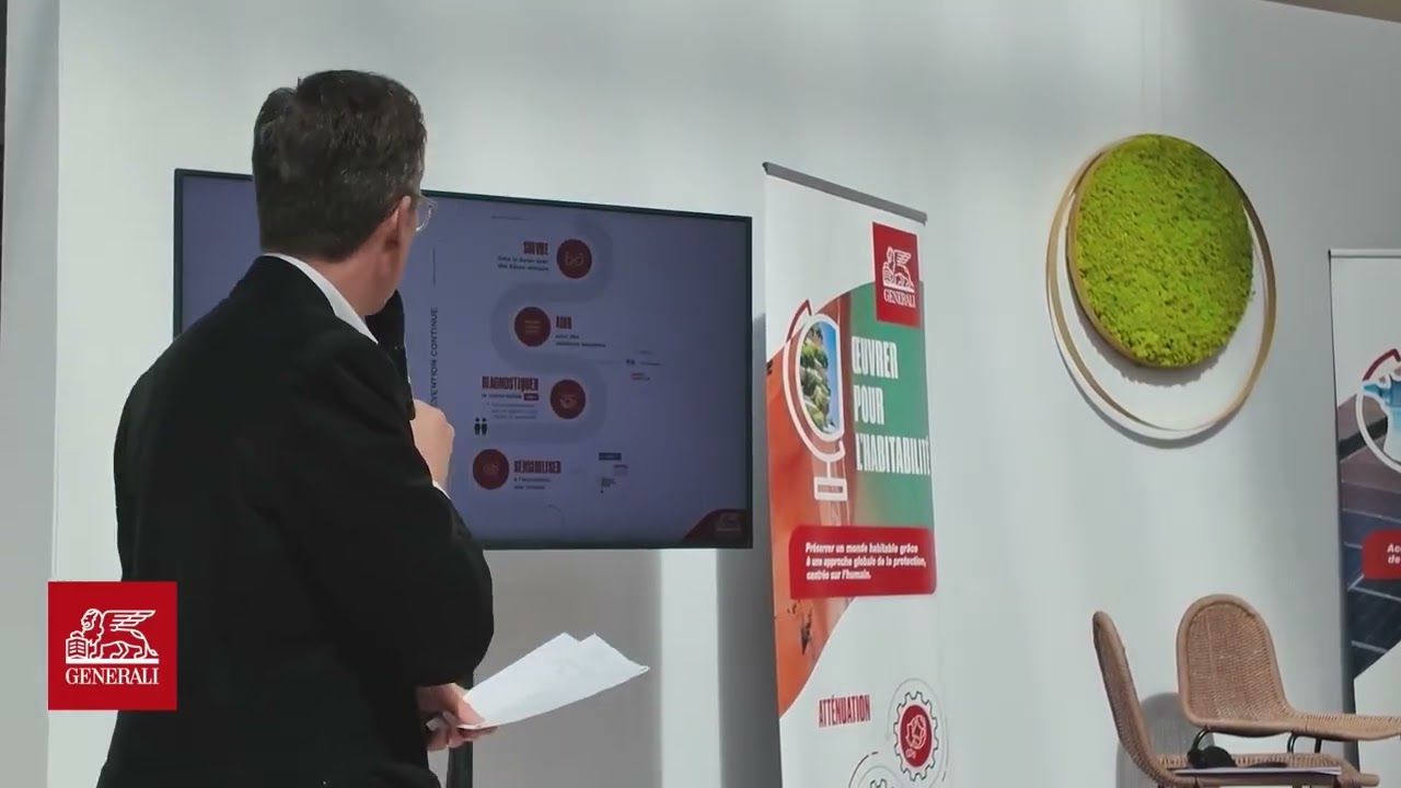 Visuel Faire évoluer l’assurance face aux risques climatiques | ChangeNOW 2026 | Generali