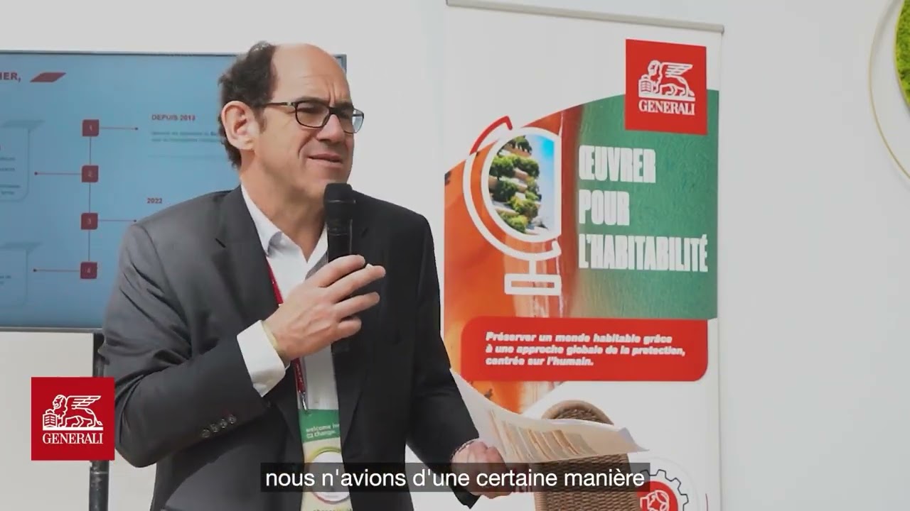 Visuel Protection climatique : faire évoluer le rôle de l’assureur | ChangeNOW 2026 | Generali
